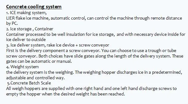 Rake Type Automatic Ice Storage Containerized Flake Ice Machine